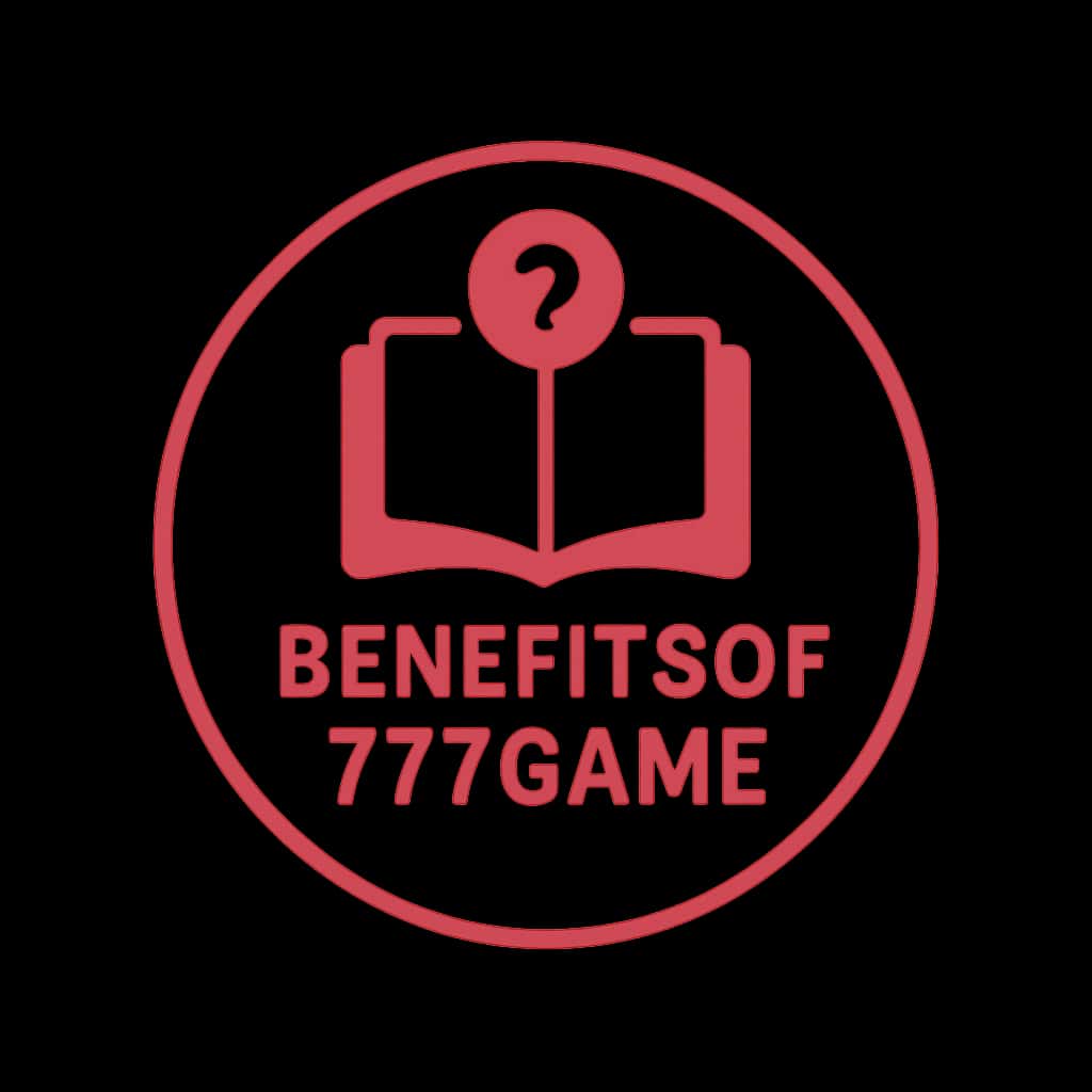 A simple badge depicting the benefits of 777game.