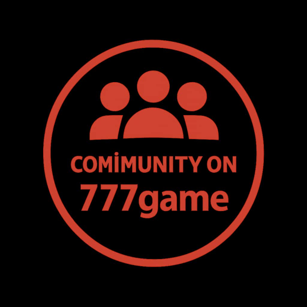 Icon representing community support for 777game.