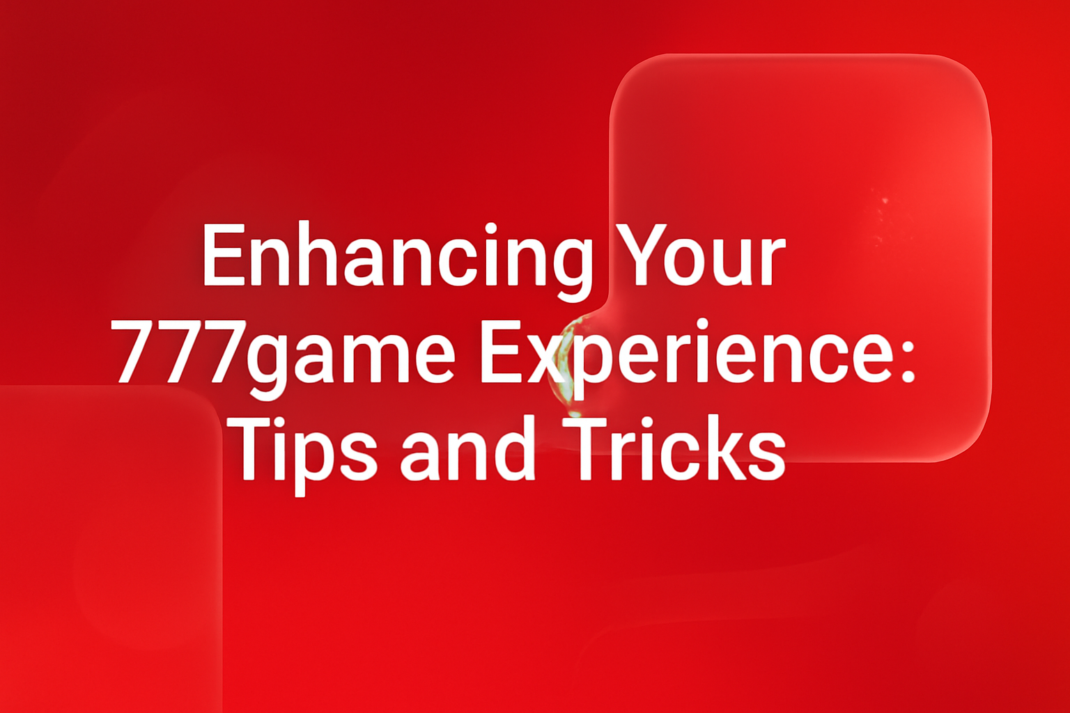 An informative setting illustration for 777game, featuring the text clearly.