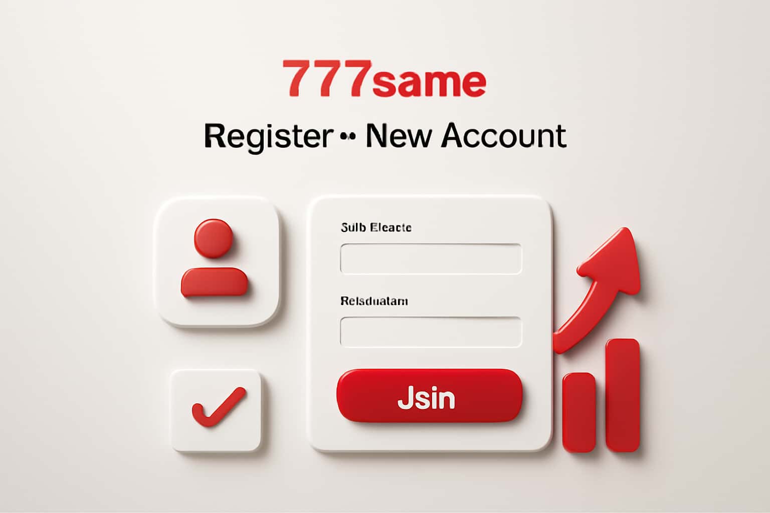 777game Register - New Account Interface