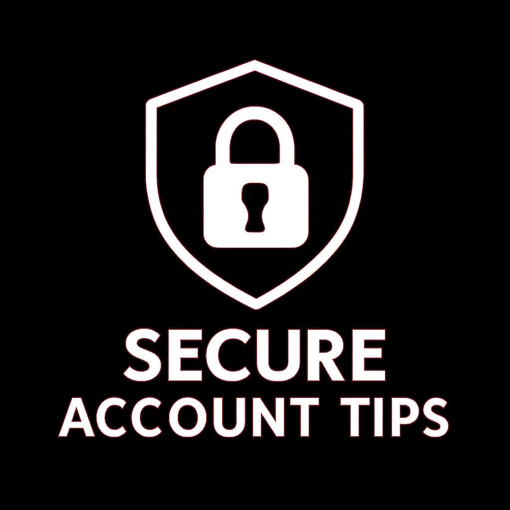 Icon representing 777game account security tips.
