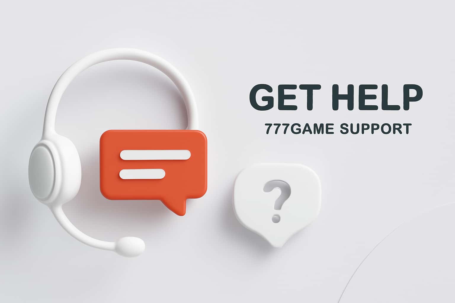 Get Help - 777game Support Interface