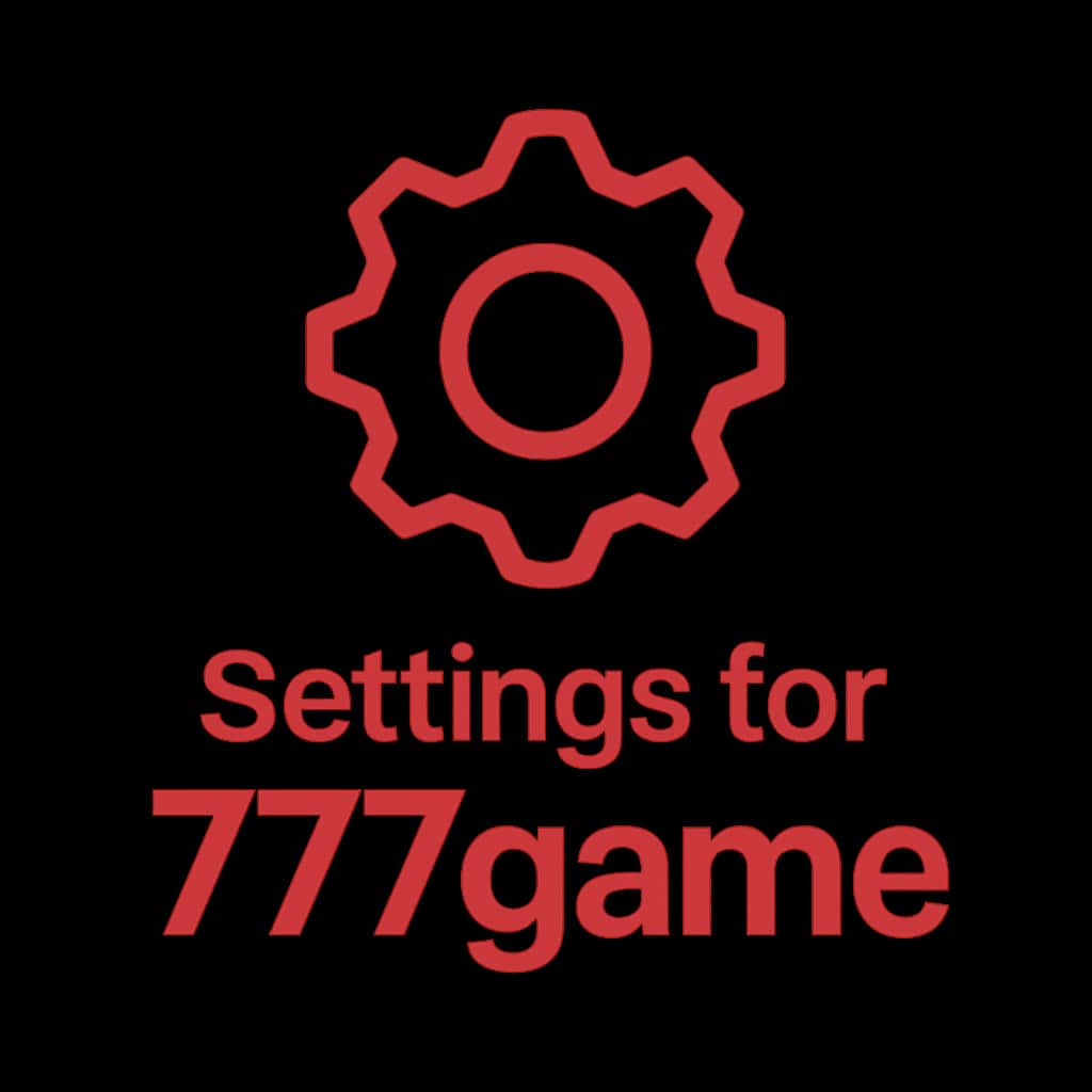 Icon badge representing help resources for Settings for 777game.